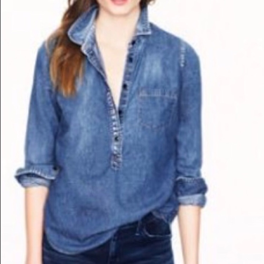 J. Crew denim shirt